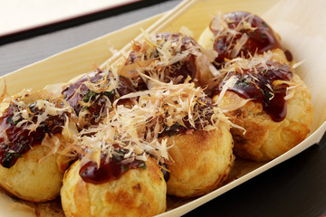 たこ焼き　Japanese food Takoyaki