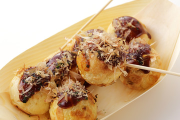 たこ焼き　Japanese food Takoyaki