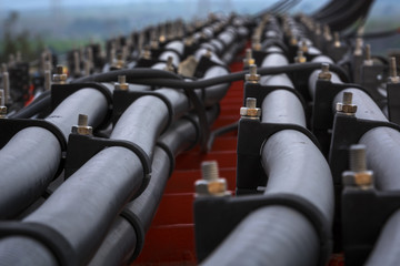 Cables of a communication tower