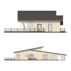 Family House in 2 Views