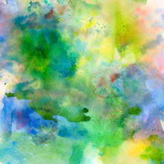 Abstract watercolor splash background.