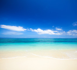 Obraz premium beach and tropical sea