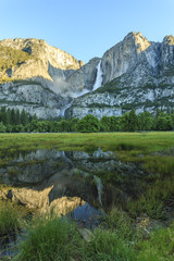 Yosemite national park at American