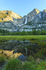 Yosemite national park at American