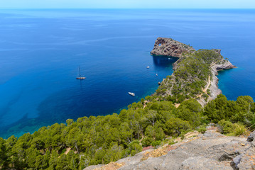 Sa Foradada Cape, North coast of Majorca, Spain