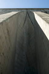 View from  Gura Raului dam, in Sibiu county, Romania