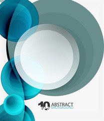 Circle vector background