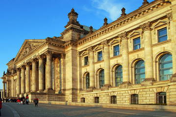 Fototapeta na wymiar Parliament Berlin Germany