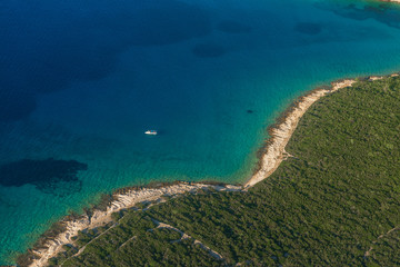 Croatia aerial view