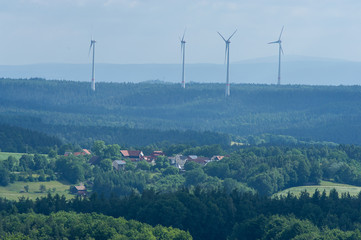 Siedlung mit Energiebedarf
