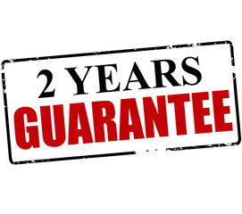 Two years guarantee