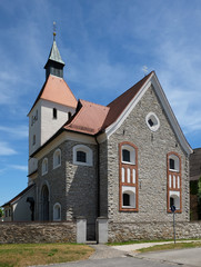 Fototapeta na wymiar Filialkirche in Erasbach