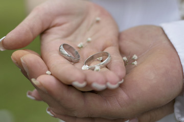 wedding hands