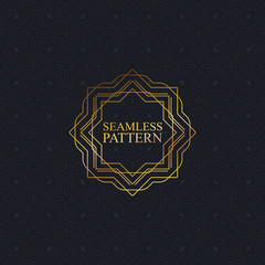 Vector seamless elegant pattern