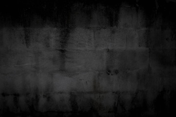Fototapeta premium Wall black vintage texture background.
