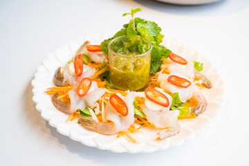 Shrimp in fish sauce