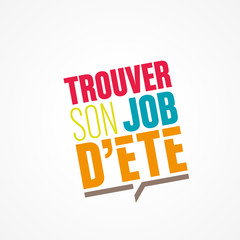 trouver son job d'été