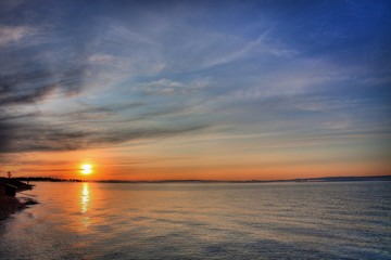 Dawn in Khuvsgul, Mongolia