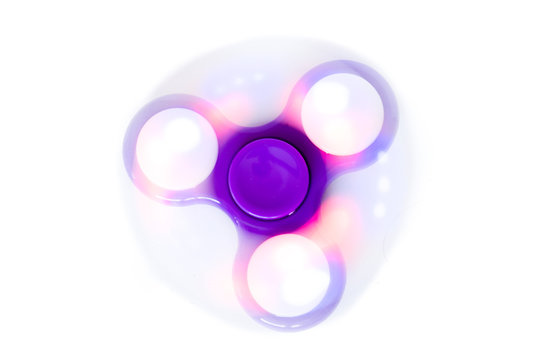 Hand spinner. A fidget toy for increased focus, stress relief.