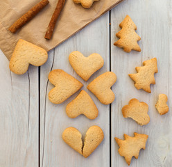 Cookies with cinnamon