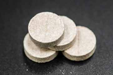 colorful medicine pills