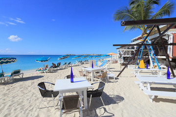 シンプソンビーチ　カリブ海