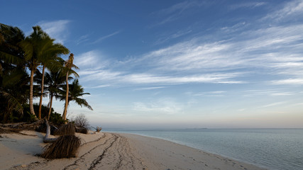 Beach on Bijoutier, Seychelles Outer Islands