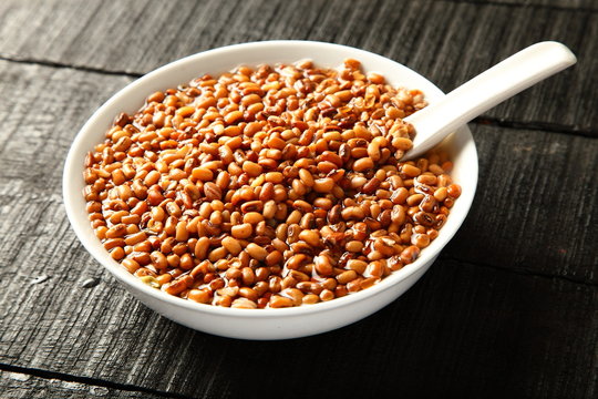 Healthy red beans soup.