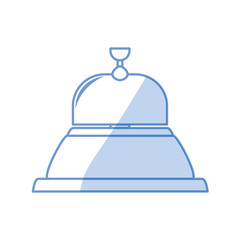 Hotel ring bell icon vector illustration graphic design