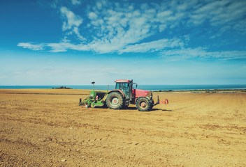 Obraz premium le temps des semis