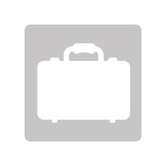 travel bag symbol icon vector illustration graphic design