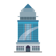 Naklejka premium Building hotel tourism icon vector illustration graphic design
