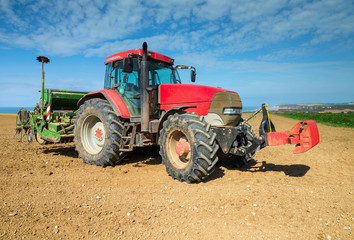 Obraz premium le temps des semis