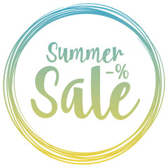 Summer Sale Icon