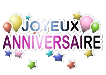 joyeux anniversaire