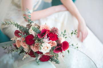Wedding flowers bouquet