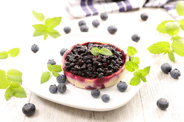 blueberry tart