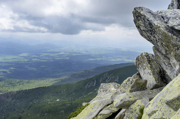 Tatras. Mountain landscape.