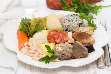 traditional portuguese dish cozido a portuguesa