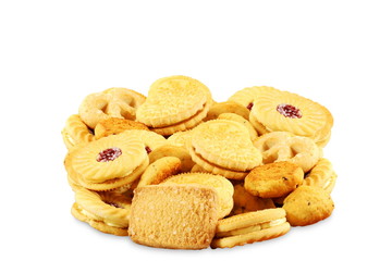 Assorted mixed Cookie Closeup