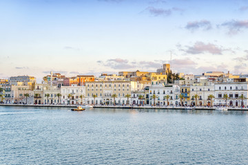 Aerial panorama of Brindisi, Puglia, Italy