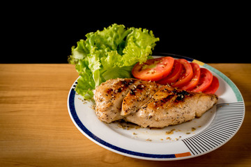 Grilled chicken breast