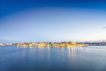 Obraz premium Panorama of Brindisi, Puglia, Italy