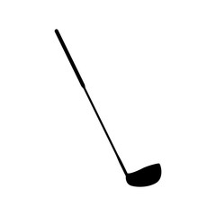 Golf club stick icon vector illustration graphic design