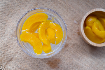 peach soda drink