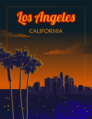 Obraz premium Loa Angeles California