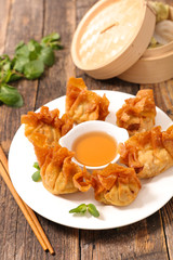 fried asian food