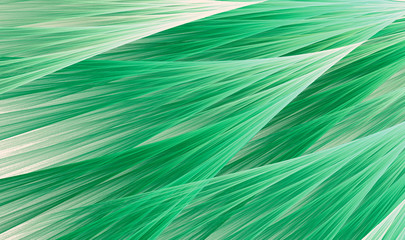 Fototapeta premium Computer generated abstract fractal illustration with a green pattern