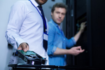 Selective focus of a blade server