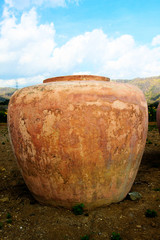 water reservoir in up country, Big jar